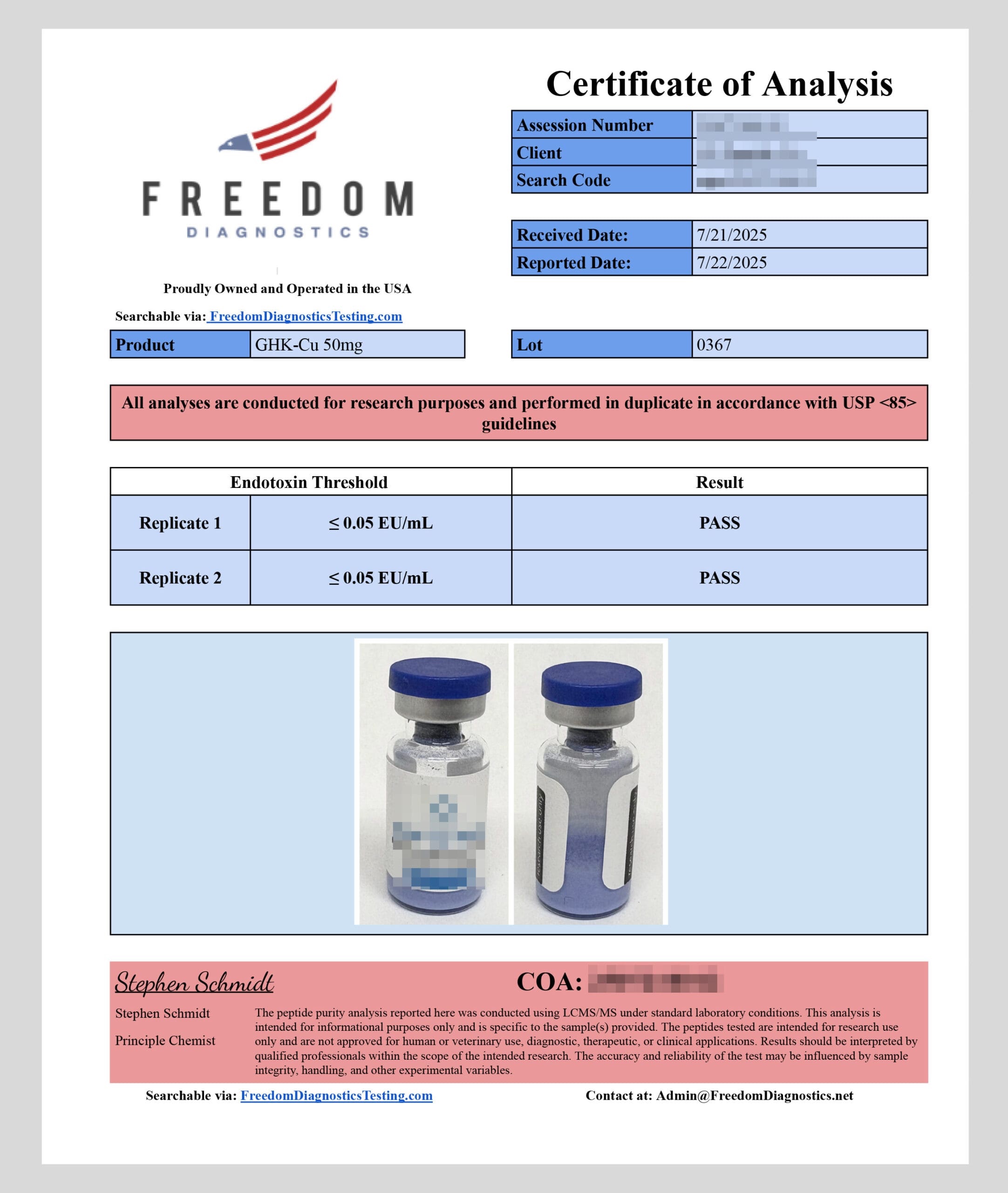 ghk-cu-coa ghk cu 100mg